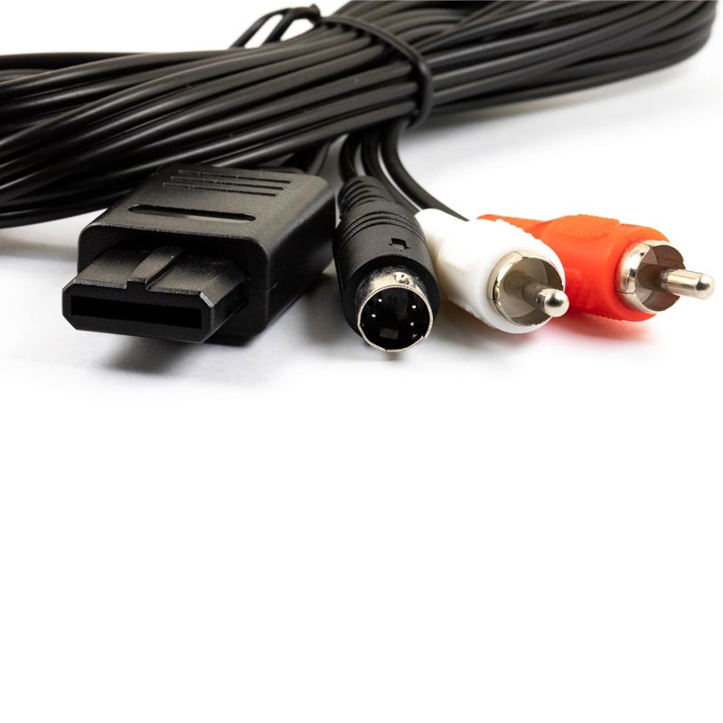 jujinglobal 6FT S Video Cable AV Cord for SNES N64 NGC SFC Console - Image 5
